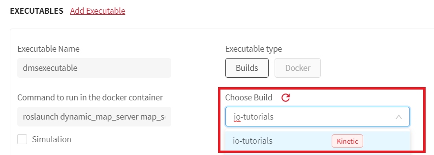 Executable details