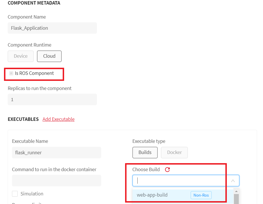 Executable details